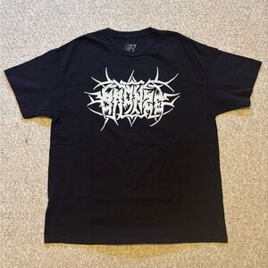 Edgy Black Graphic Tee